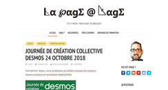 Desktop Screenshot of lapageadage.com